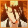 Byakuya against a fire backdrop avatar