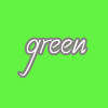 Green color avatar