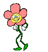 Dancing flower avatar