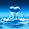 Water heart avatar