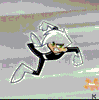 Danny animated kicking avatar