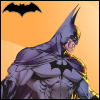 Batman side profile avatar