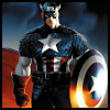 Captain America standing with shield avatar