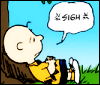 Charlie Brown sigh avatar