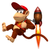 Diddy Kong rocket avatar