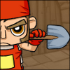 Worker with shovel avatar