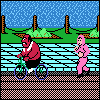 Bike training scene avatar