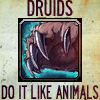Druids do it like animals avatar