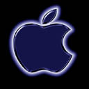 Apple Logo In Black and Blue 16 17 avatar