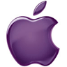 Apple Logo In Purple avatar