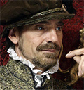 Jeremy Irons in costume avatar