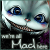 Alice and Cheshire avatar