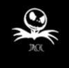 Jack Skellington black and white avatar