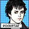 Billie Joe rockstar avatar