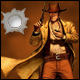 Cowboy n bullethole avatar
