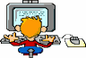 Computer geek avatar