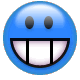 Blue Big Grin avatar