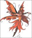 Orange fairy avatar