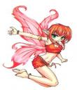 Pink fairy avatar