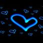 Blue hearts avatar