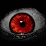 Creepy red eye avatar