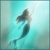 Ariel swimming avatar