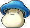 Blue mushroom avatar