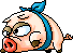 Blue ribbon pig avatar