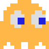 Orange ghost avatar