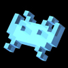 3d invader blue avatar