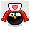 Nurse chick black avatar