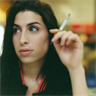 Amy Winehouse smoking avatar