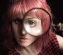 Hayley magnifying glass avatar