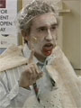 Alan Partridge as a zombie avatar