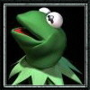 3-D Kermit avatar